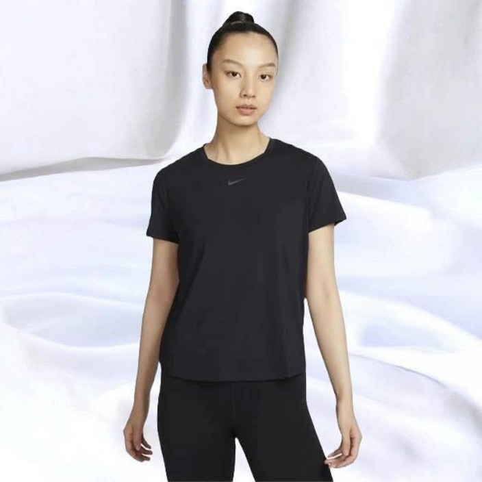 나이키 반팔티 티셔츠 반팔 단체티 반소매 여성 원 클래식 드라이 핏 탑 1605661