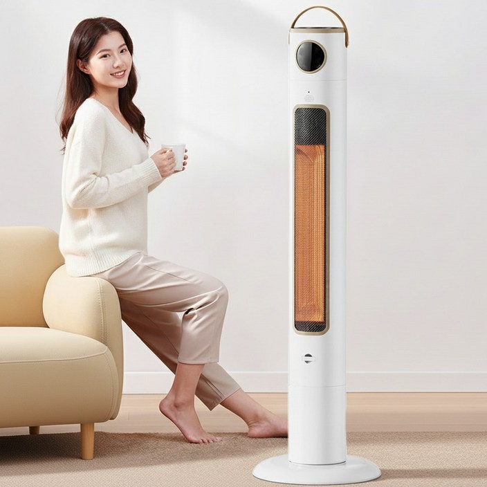 씽크라이프 96CM 가정용 대형 타워 온풍기 2초즉각 발열 절전형