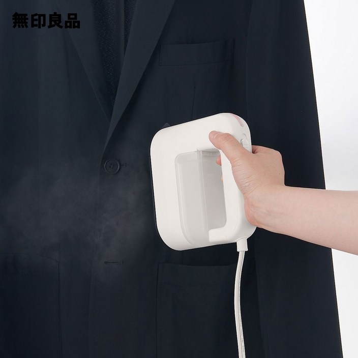 무인양품 핸디 스티머 의류용 스팀 다리미 MJIHS1