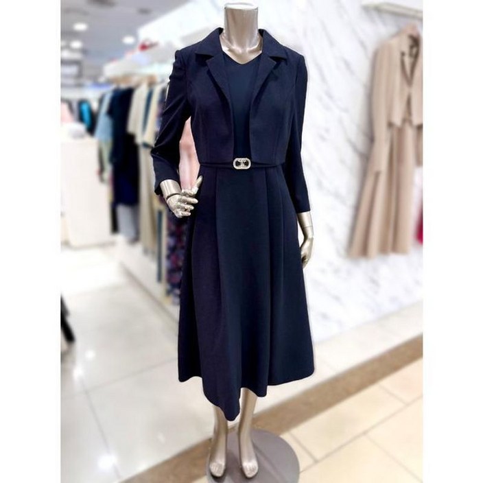 미니멈 MD 레이어드 자켓 플레어 원피스 MD MYBAWO4080 ZCJ