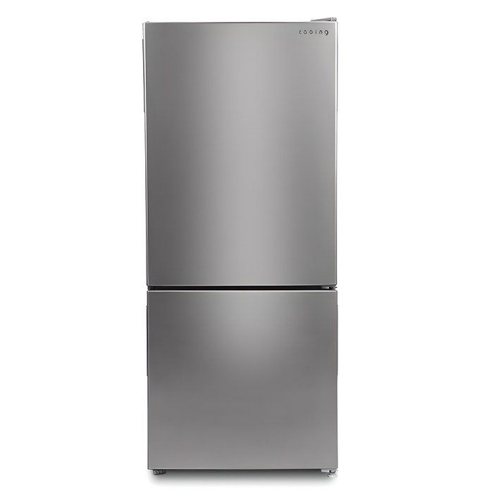 쿠잉전자 메탈 콤비 117L 2도어 냉장고 방문설치, REF-C120S