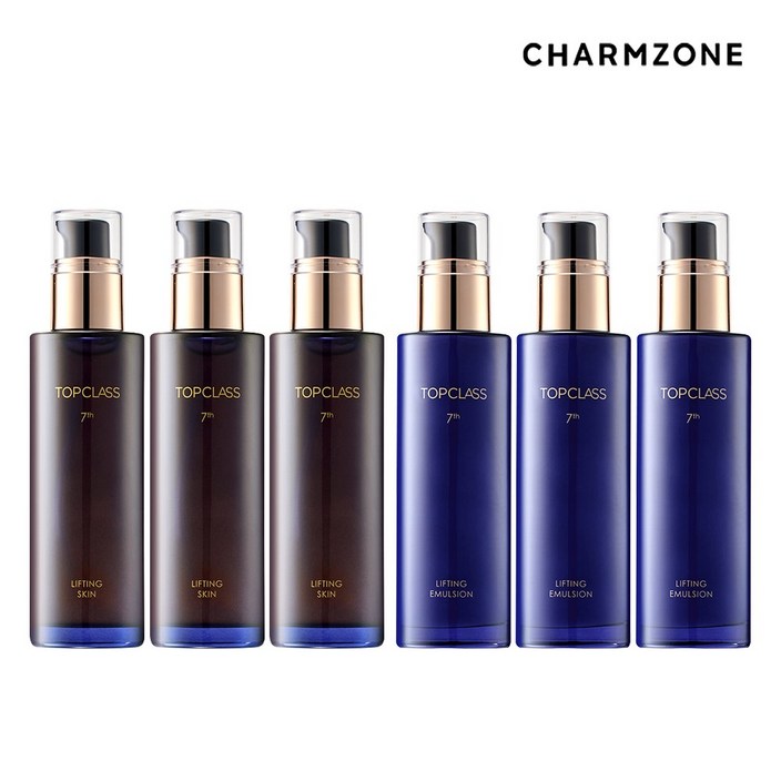 참존 3+3 탑클래스 리프팅 듀오 스킨 로션 120ML 총6개