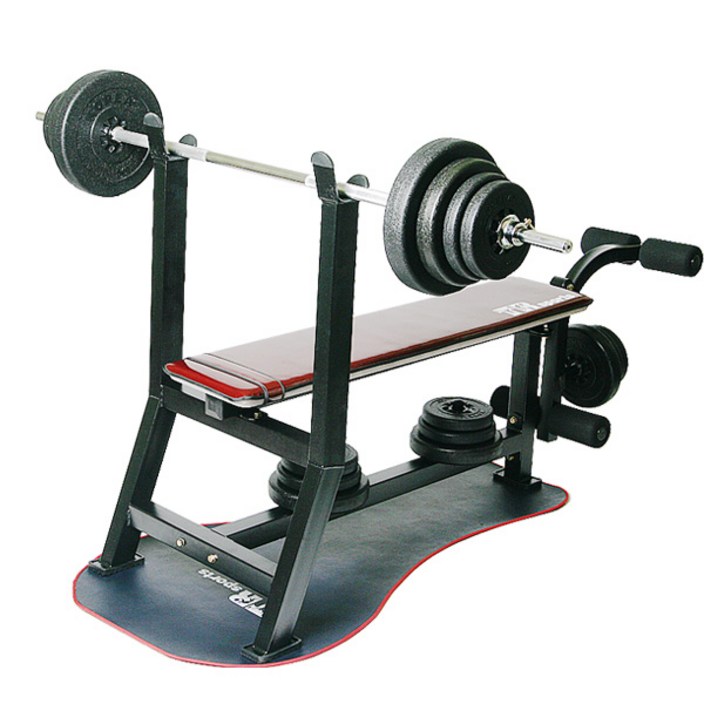 태림스포츠 국산 고급 레그 벤치 프레스 세라믹 바벨 20kg70kg세트