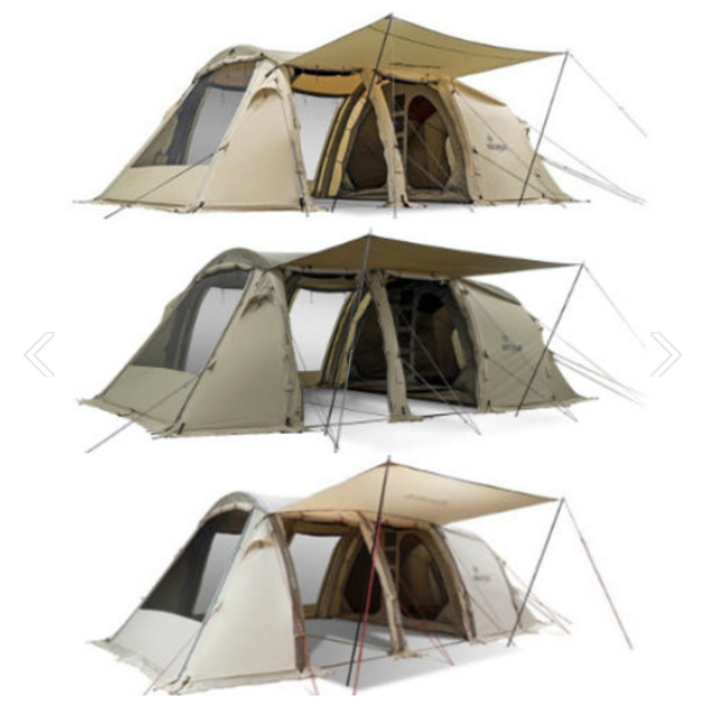 노스피크 - A6 RS (풀세트), 올리브 그레이