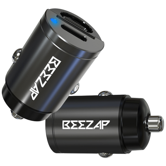 비잽 듀얼C타입 30W 매립형 차량용 초미니 시거잭 PD 3.0 QC 3.0 PPS 지원BZD30