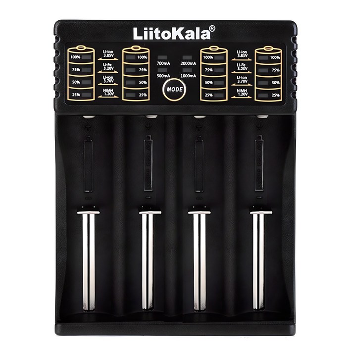 리토카라 스마트 만능 배터리 충전기 4구 Lii-402