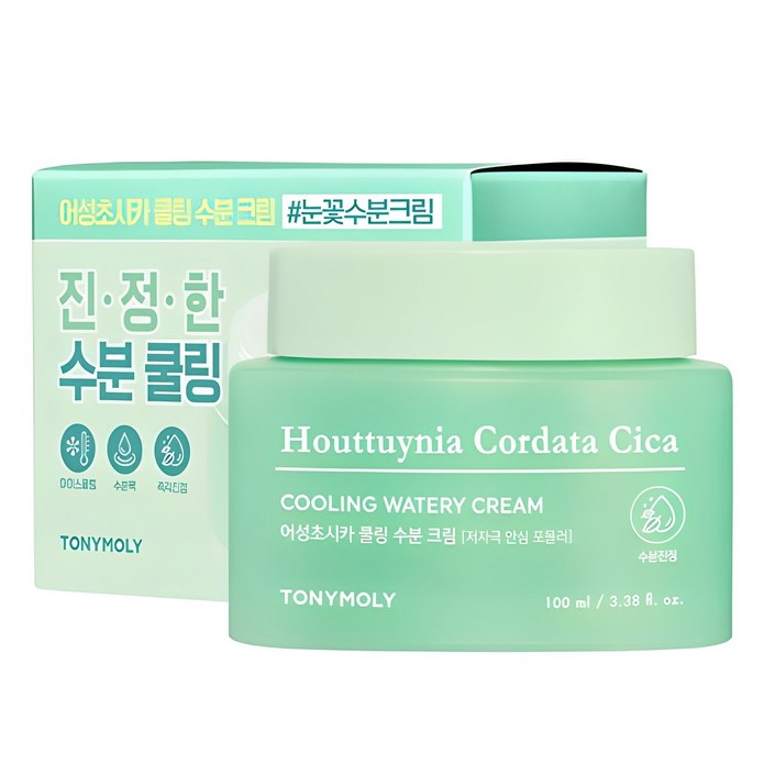 토니모리 어성초 시카 쿨링 수분 크림