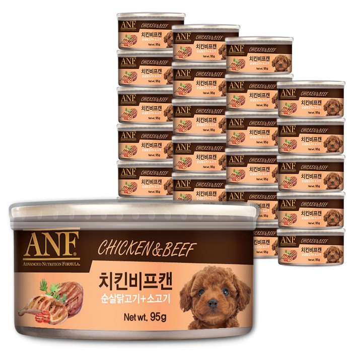 ANF 강아지 치킨비프캔