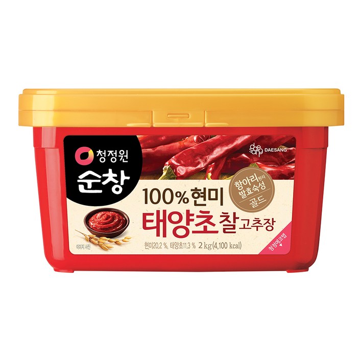 청정원순창 100 현미 태양초 찰고추장