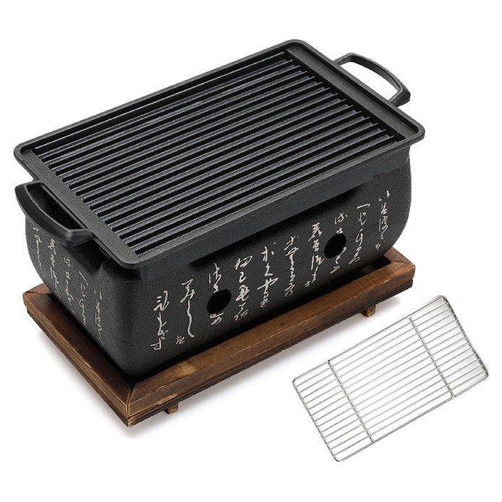 노뉴 프리미엄 직사각형 미니화로 NONEWMB2000 듀얼와이드