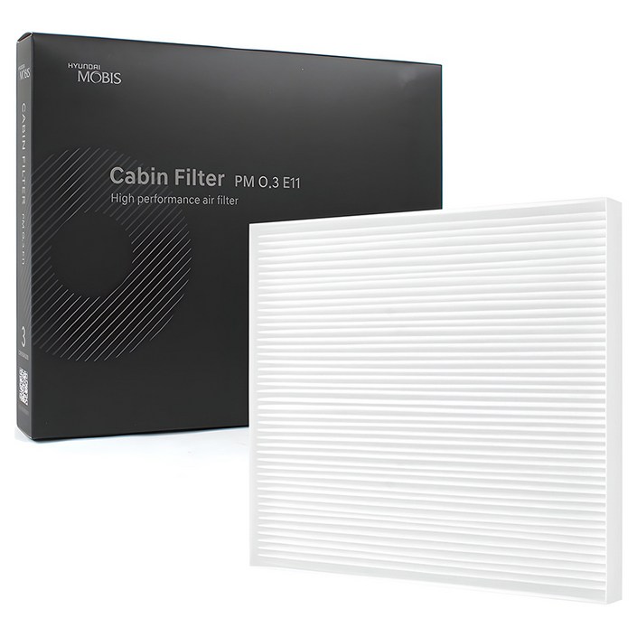 현대모비스 E11 자동차 에어컨 히터 필터, GIC79AC200, 1개