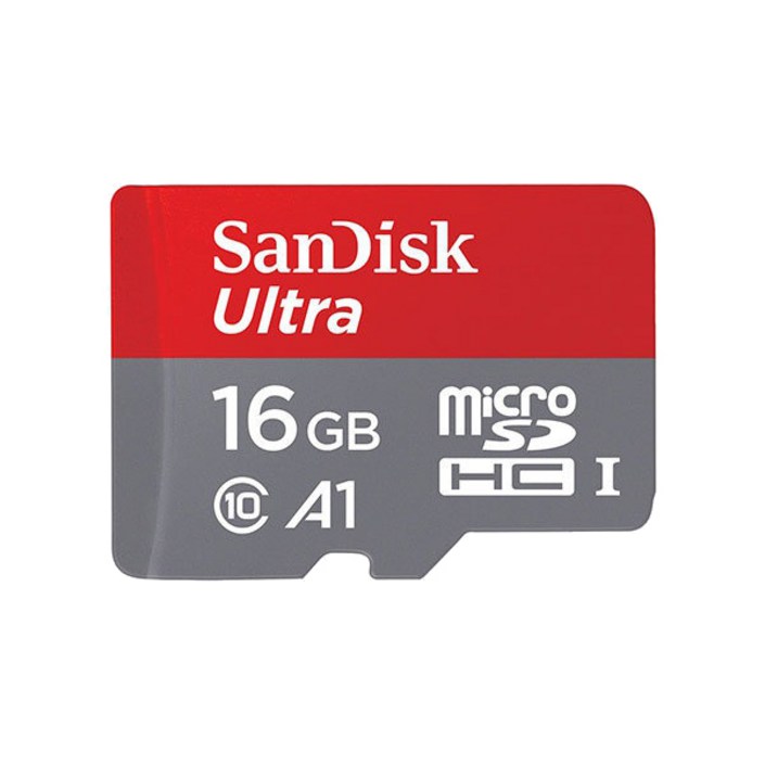샌디스크 울트라 Micro SD 메모리카드 SDSQUAR016GB, 16GB, 1개