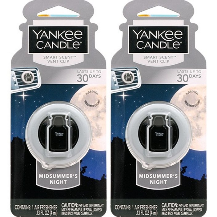 양키캔들 벤트클립 차량용 방향제