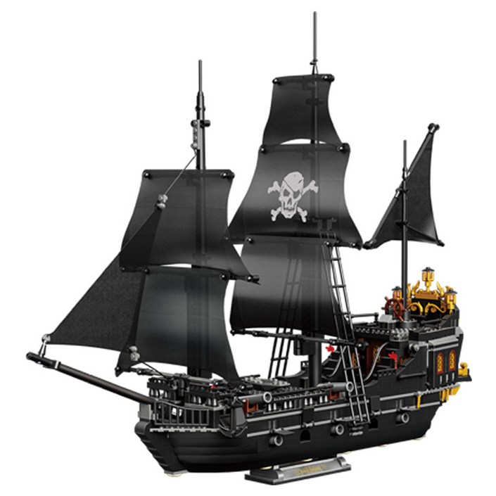 ZHEGAO 미니블럭 다크해적선