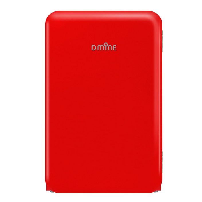 디마인 레트로 소형 미니 냉장고 70L RH70NSR, 레드, RH70NSR