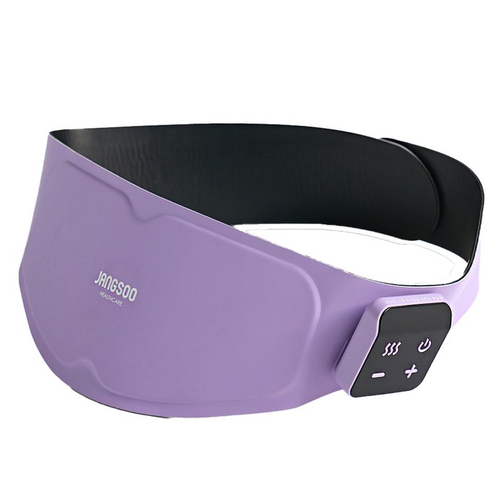 장수돌침대 EMS 원적외선 온열 복부 마사지기, 혼합색상, 1개