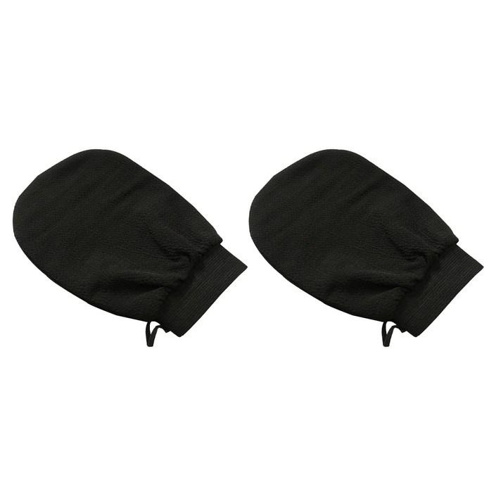 셀리빙 고급 때밀이 FREE, 블랙, 2개, 1개입