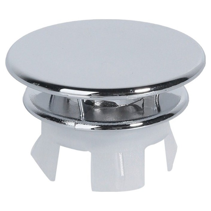 세면대 오버 플로우 커버 2중 레이어 물마개, 화이트