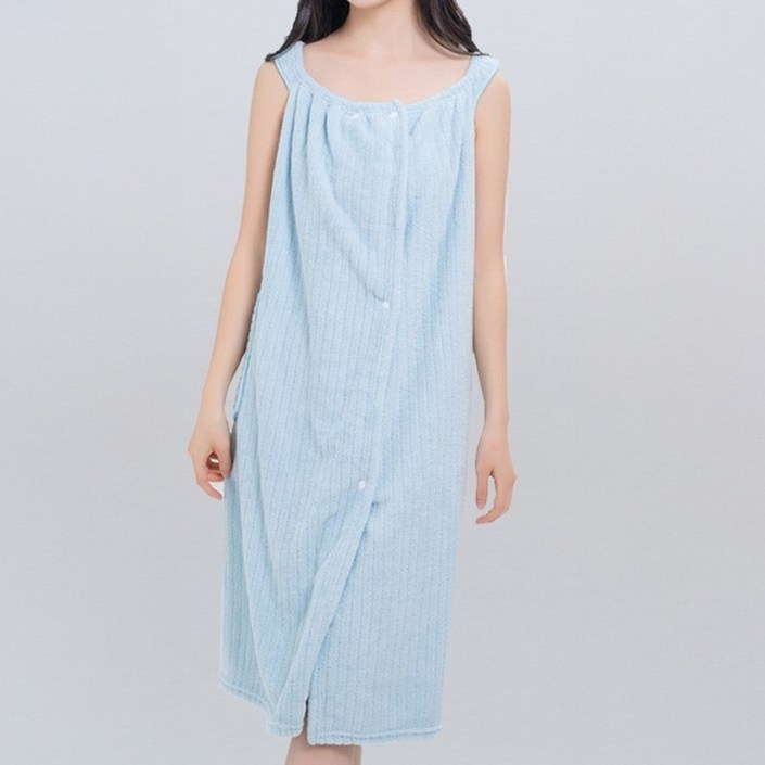 여성용 코지데이 호텔 골프 샤워가운