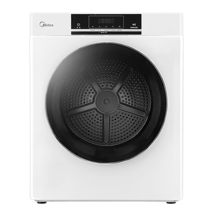 미디어 미니 전기 의류 건조기 MDD02A25W 2.5kg 고객직접설치, 화이트, MDD02A25WWKR