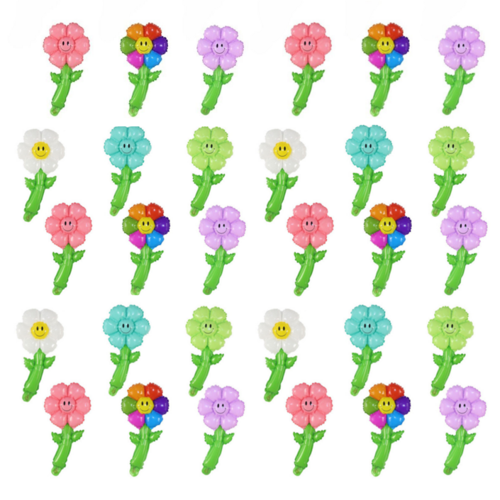 살림여왕 풍선 꽃다발 30종 세트 랜덤발송