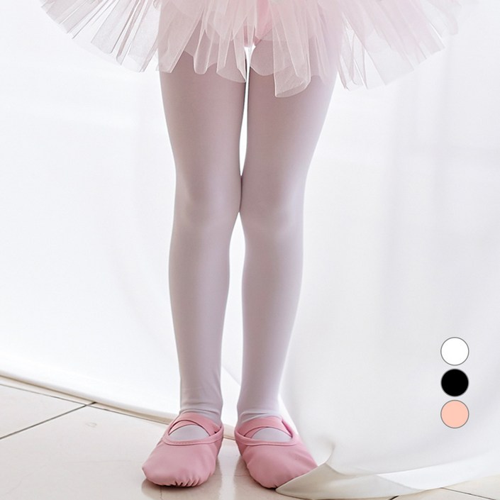 키즈발레몰 여아용 성인 유발 발레 타이즈