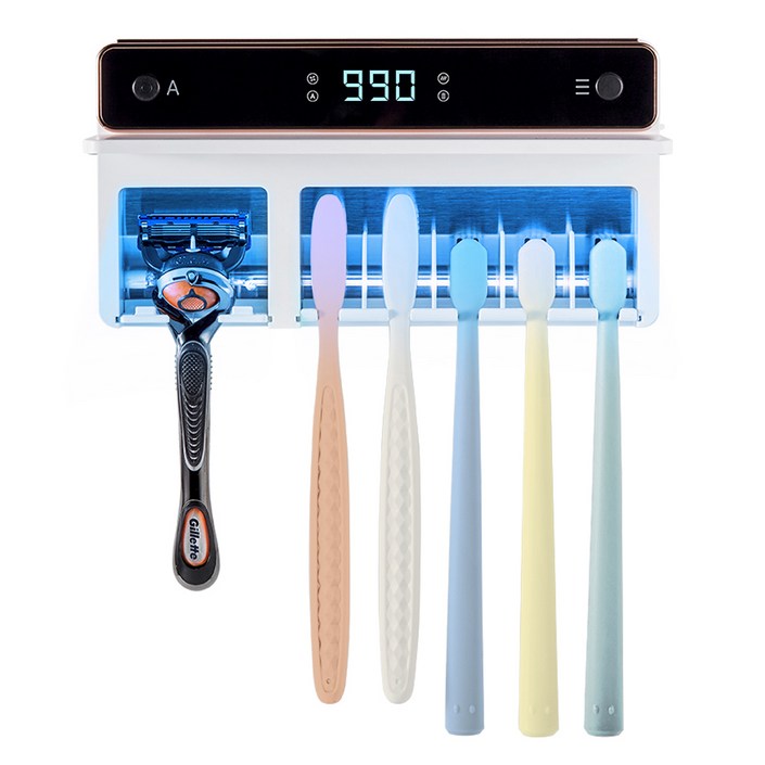 프롬비 프리미엄 UV C LAMP 무선 가정용 칫솔살균기 FD229, FD229, 화이트