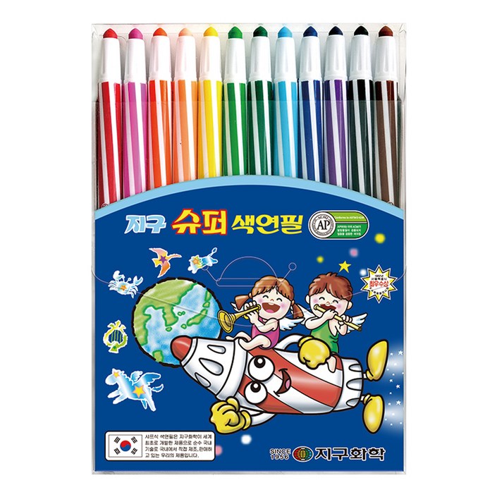 지구화학 지구 슈퍼 샤프식 색연필