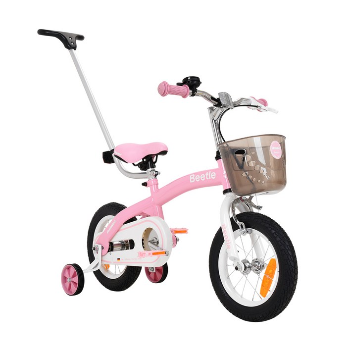 조코 비틀 12 아동용자전거  보호자 밀대