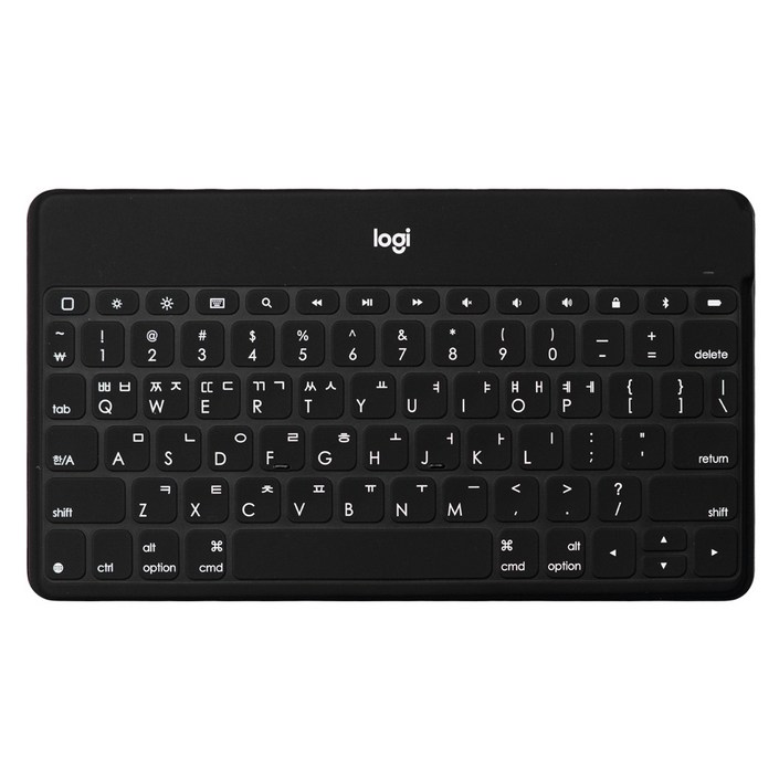 로지텍코리아 KEYS TO GO 애플 호환 블루투스 무선 텐키리스 키보드 로지텍코리아 KEYS TO GO 애플 호환 블루투스 무선 텐키리스 키보드