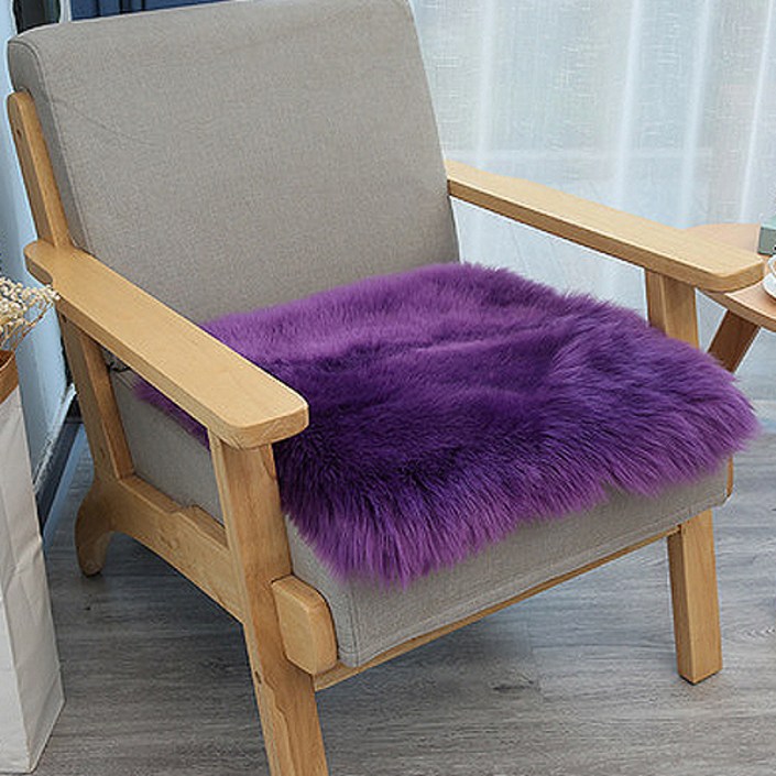북유럽st 사각 의자쿠션 거실카펫, 퍼플 20221026