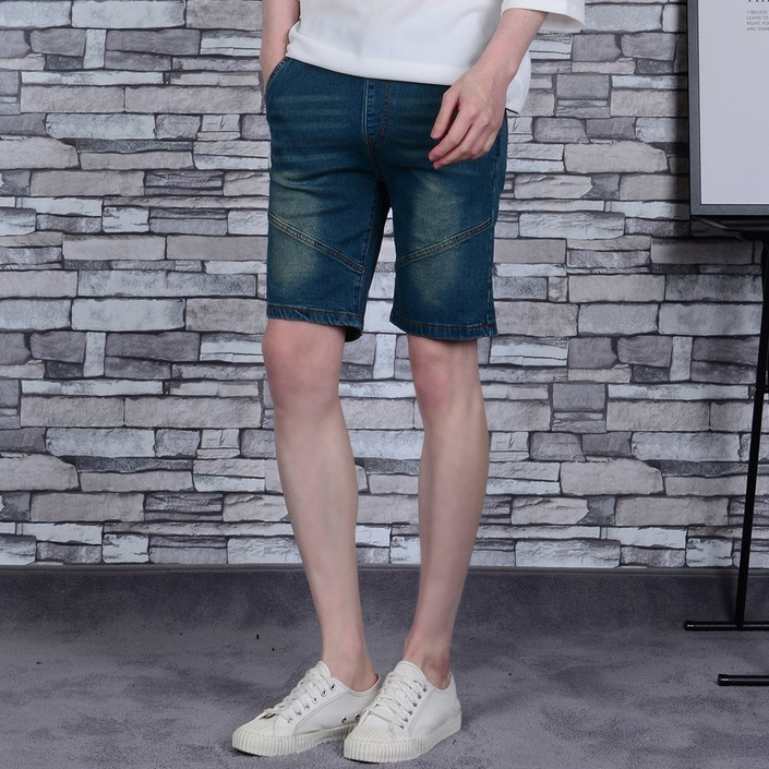 남성용 IN절개 밴딩 청반바지 남성용 IN절개 밴딩 청반바지