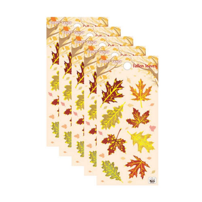 쁘띠팬시 시즌 가을 Fallen Leaves 스티커 DA5461