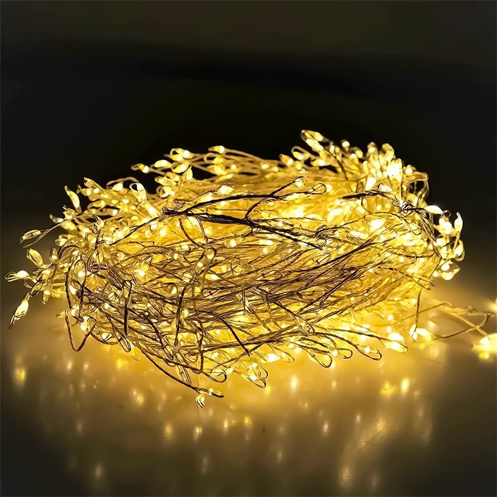 아웃팅 크리스마스트리 LED 지네전구 USB형