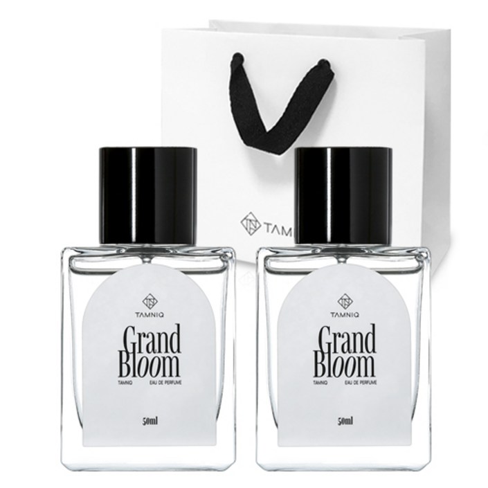 탐니크 오드퍼퓸 그랑 블룸 2p 쇼핑백, 50ml, 2개 탐니크 오드퍼퓸 그랑 블룸 2p 쇼핑백, 50ml, 2개