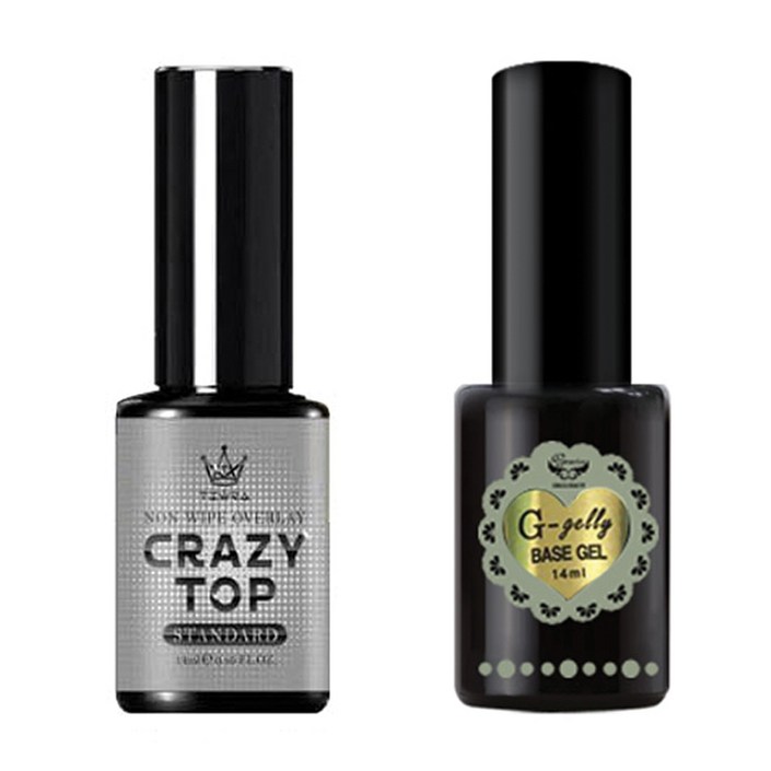 그라시아재팬 그라시아 지젤리베이스 14ml스탠다드 탑젤 14ml1세트, 1세트, 지젤리베이스 14ml스탠다드 탑젤 14ml