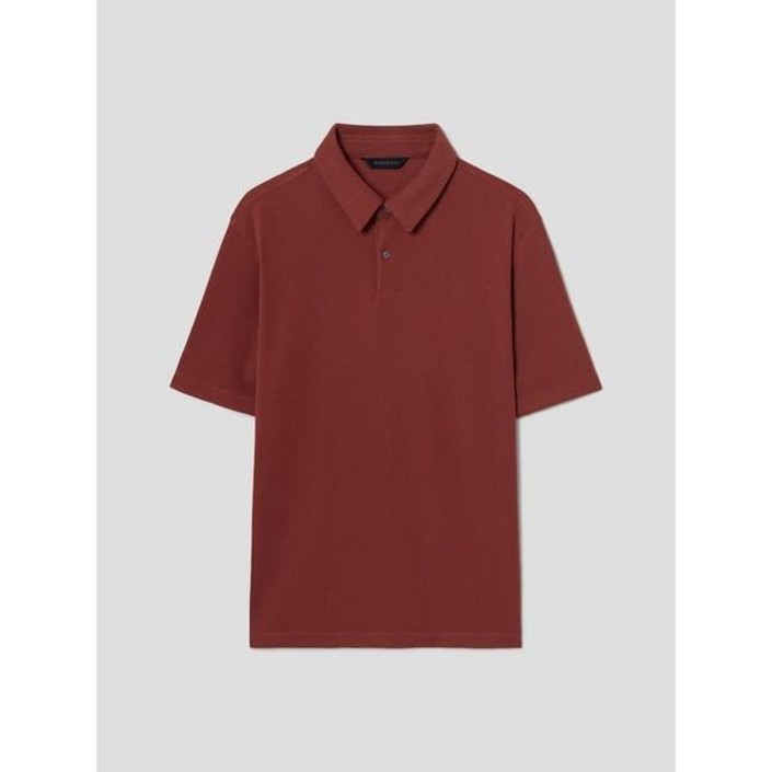 백화점 로가디스 폴리 스트레치 반팔 칼라넥 티셔츠 오렌지 RY5342PL38 101434