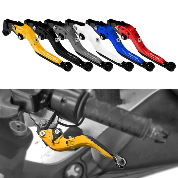 바이커스 혼다 포르자300 350 2018년2025년 폴딩 조절식 브레이크레버 튜닝, 1세트
