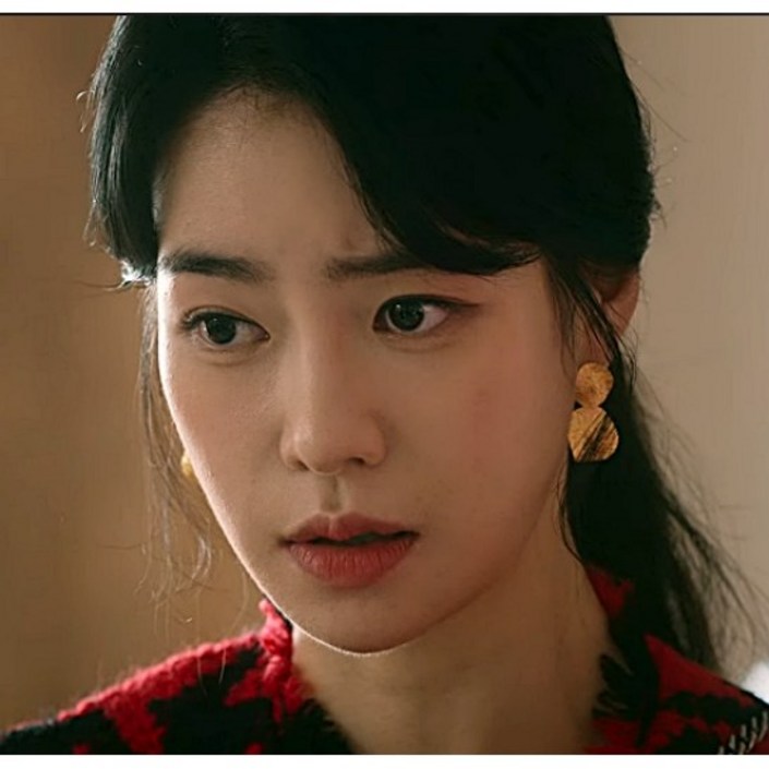 당일발송 18mm X 34mm 골드코인 더글로리 박연지 귀걸이 배우 모델 인플루언서 해외연예인 박연진 문동은 송혜교 협찬