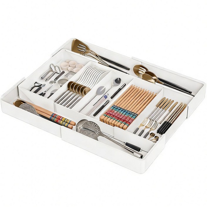 서랍 정리함 수저 정리함 확장형분리구조 주방서랍정리용