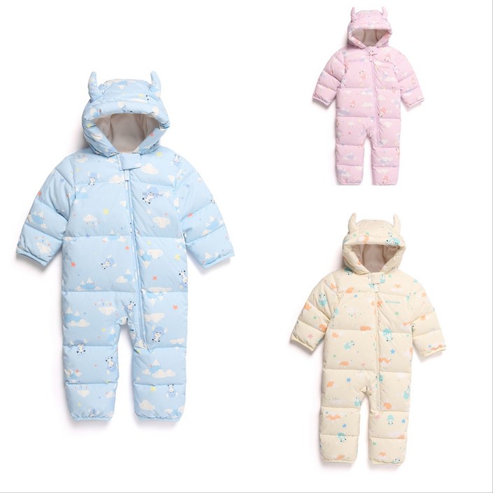 블랙야크키즈[초특가] 베이비 우주복#귀여운 전판 그래픽이 매력적인 베이비 덕다운 우주복#RDS 인증# 가볍고 보온성우수#BKO버트다운우주복+1BKOPW4901