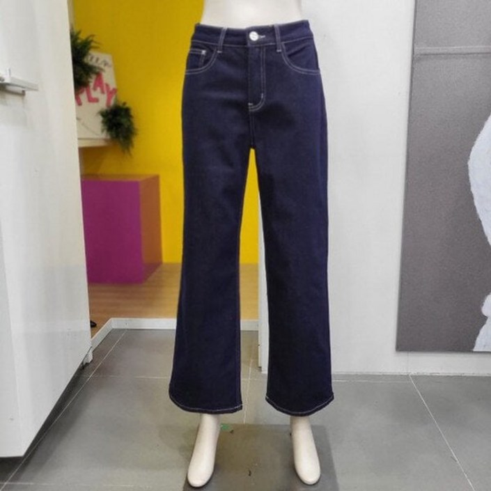 베네통 스판 롱 통일자 데님팬츠기모BADPA4441 NYDJ