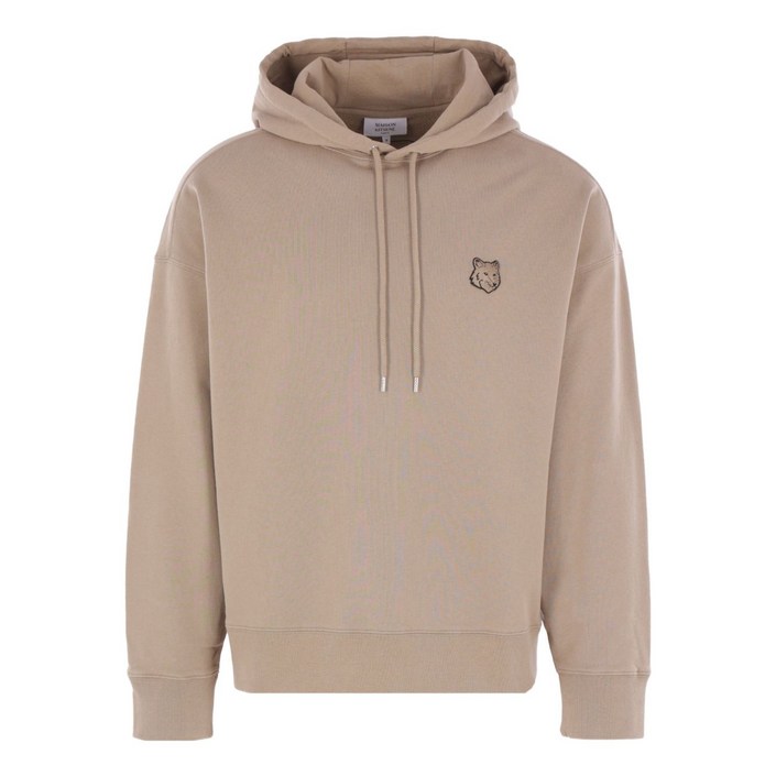 메종키츠네 폭스 모티프 긴소매 후디