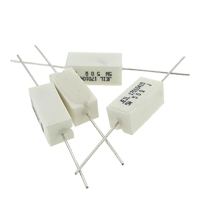 10개단위 시멘트저항 사기저항 5W 0.1옴86옴, 50옴