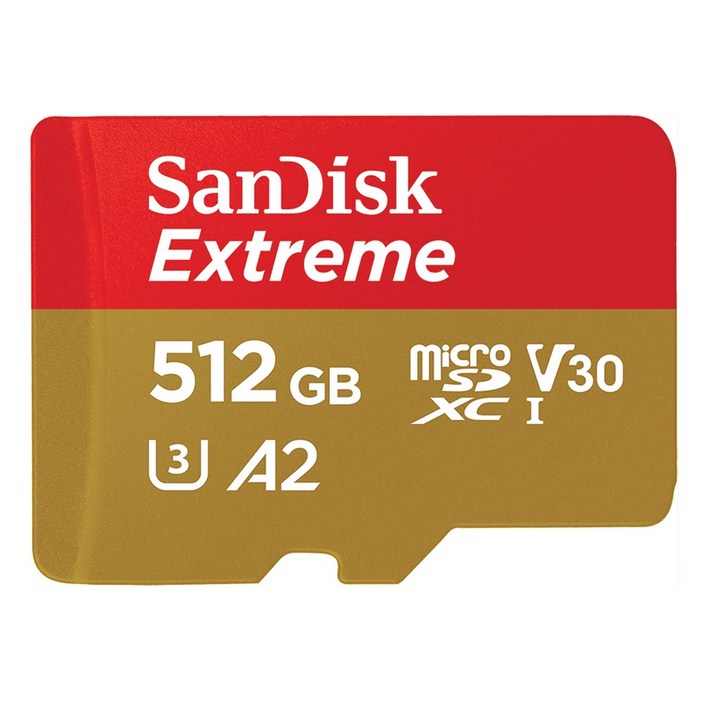 SanDisk 익스트림 마이크로SD 512GB SanDisk 익스트림 마이크로SD 512GB