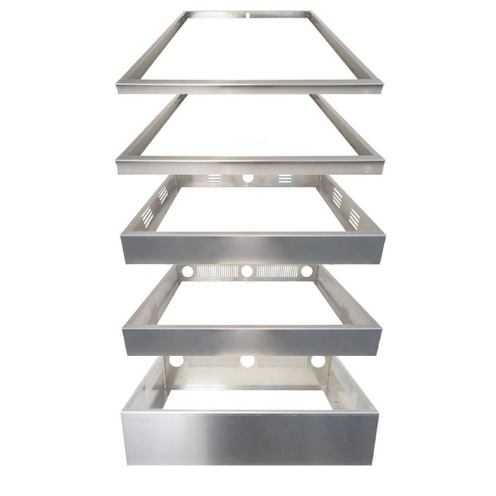 수입 국산 호환 인덕션 프레임 3cm 5cm 6cm 8cm 15cm 받침대 띄움장 거치대 판넬 전기레인지 스탠드 외함 하이라이트 케이스 프리스탠딩 루미스 LUMIS, 3cm A타입 594x524