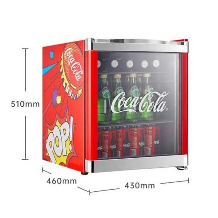 레트로냉장고 인테리어 원룸 미니냉장 HCK 허스키 냉장고 소형 가정용 냉장 냉동 모유 음료 침실 오피스 비주얼 미니 자취방 신혼집