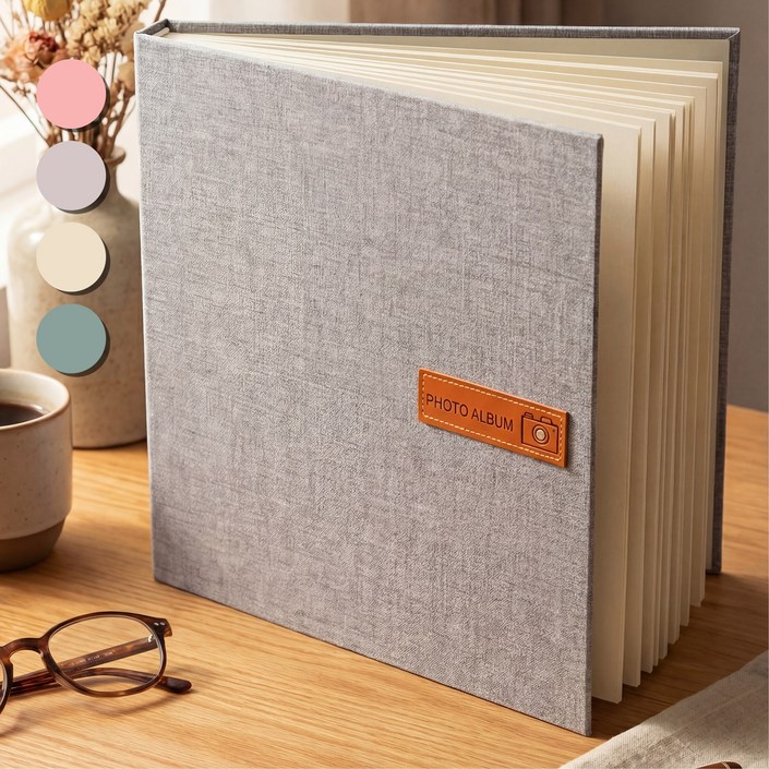 행복한순간 네컷 앨범 인생 사진첩 접착식 사진앨범