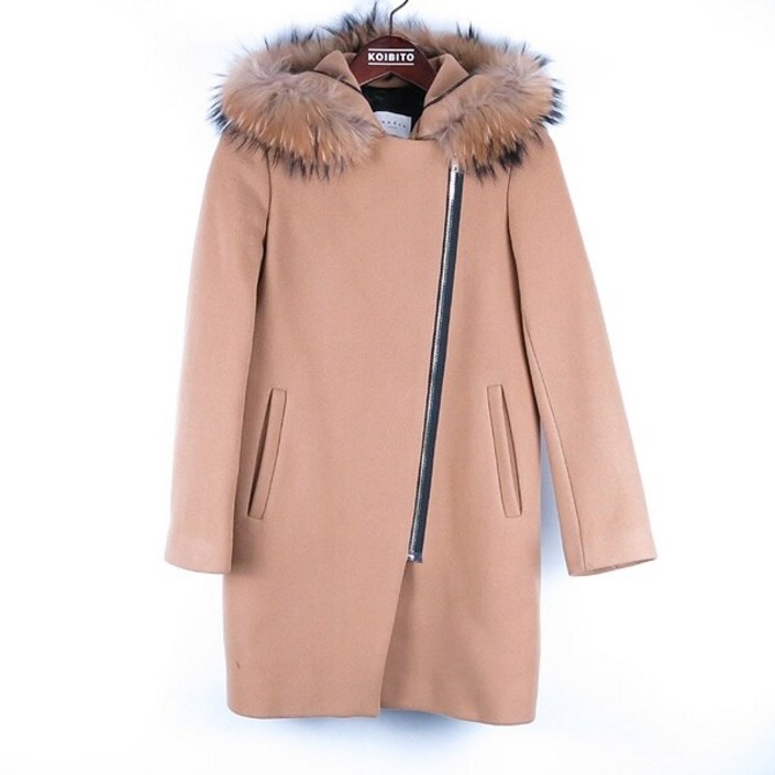 스미스마켓 중고명품 산드로 후드 코트 K0087SADR
