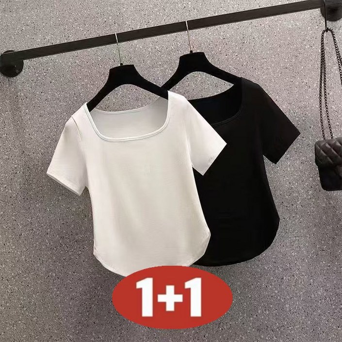 오스틱니 150kg까지 빅사이즈  11 초특가 날씬해보이는 여성 여름  반팔 루즈핏 얇고 시원한 캐주얼 티